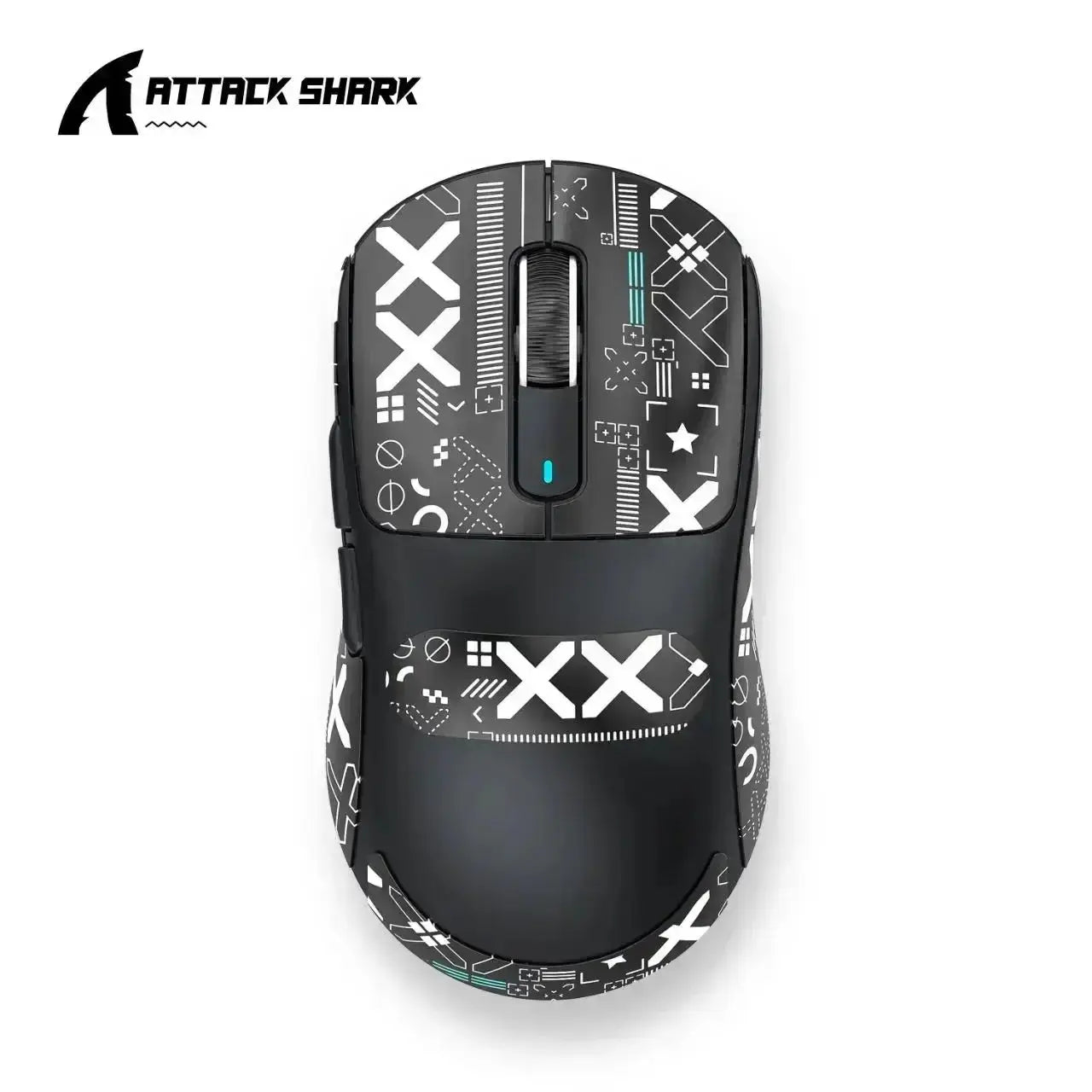 Atack Shark X3 PAW3395 Mouse Lightweight Wireless Gaming Mouse, Tri-Mode Mouse, 26K DPI PAW3395, PC/Laptop/Win/Mac
