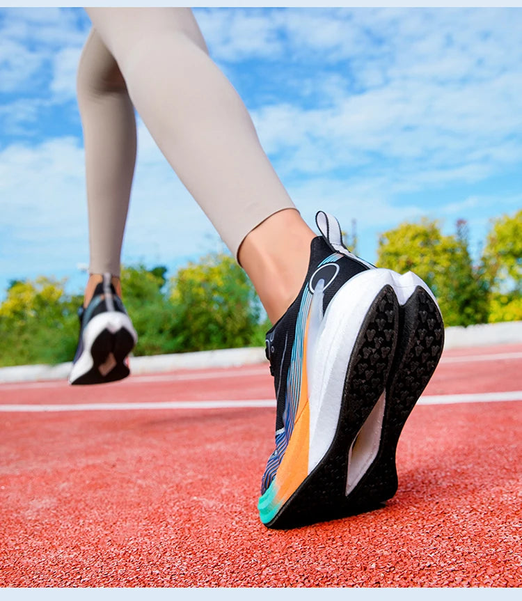 Pánské a dámské profesionální běžecké boty Carbon Board pro maraton s tlumení nárazů, ultralehké, stabilní a s dobrou oporou – sportovní obuv