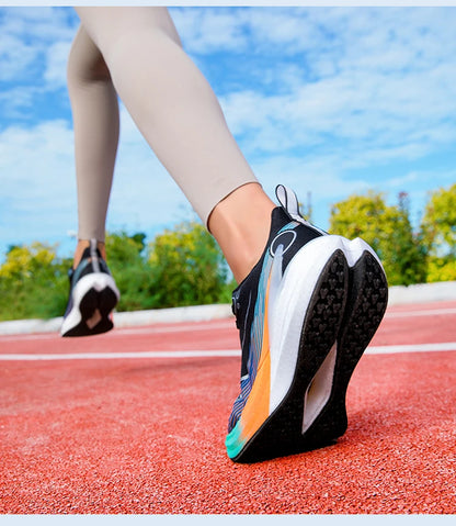 Pánské a dámské profesionální běžecké boty Carbon Board pro maraton s tlumení nárazů, ultralehké, stabilní a s dobrou oporou – sportovní obuv