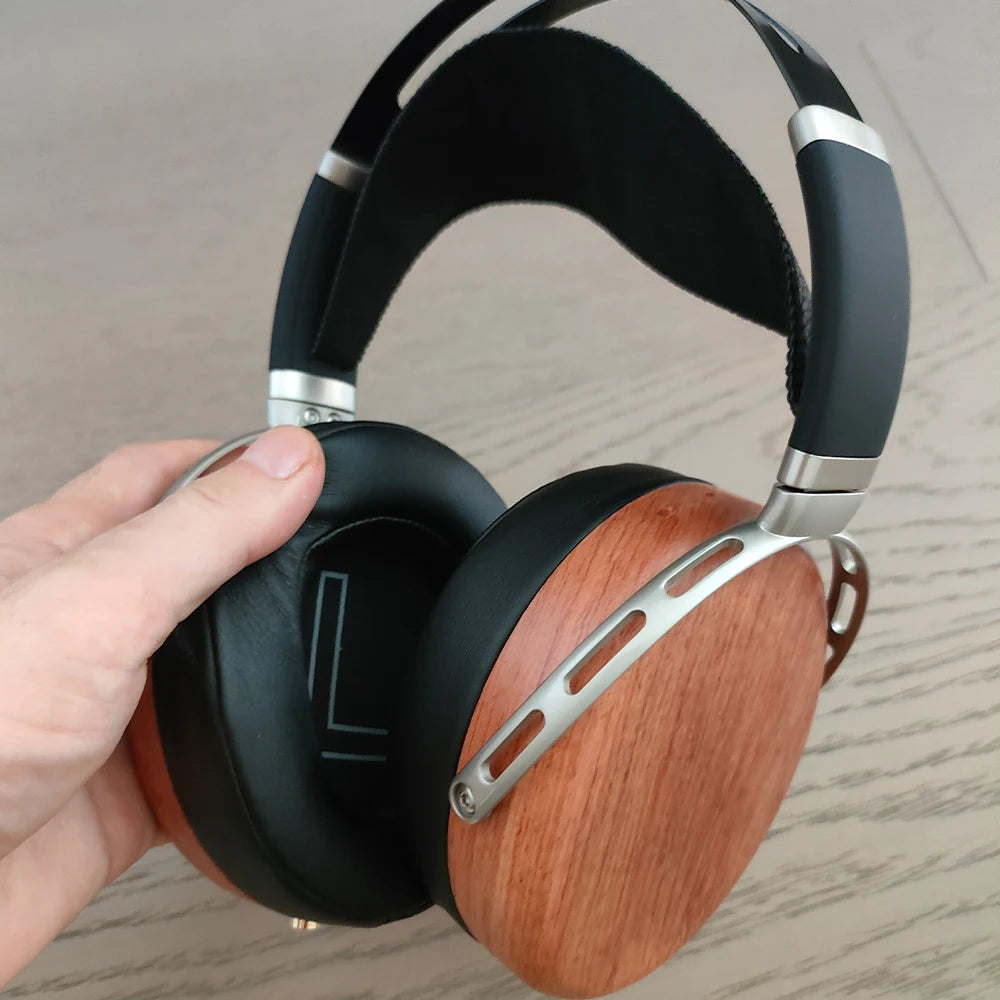Kit de coque pour écouteurs DIY Walnut pour écouteurs. Accessoires pour écouteurs supra-auriculaires