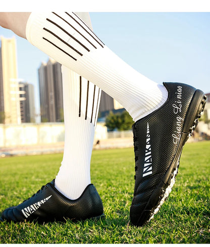 Hot Selling Youth Professional Long Nail Soccer Shoes Men's Broken Nail Football Shoes Children's Student Training Shoes