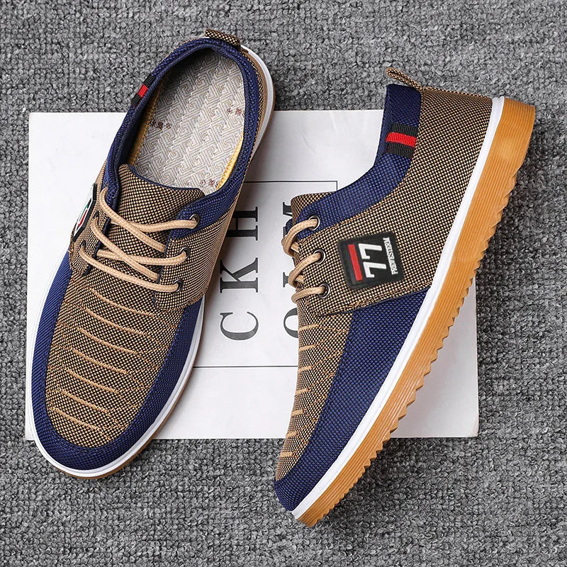 2025 New Fashionable Trendy Men's Shoes Casual Sports Shoes Comfortable and Versatile Knitted