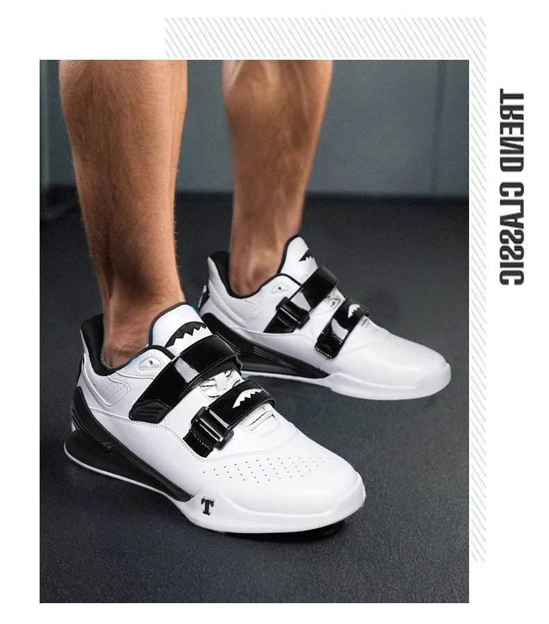 Scarpe professionali da sollevamento pesi, comode scarpe da squat indoor, scarpe sportive resistenti antiscivolo per sollevamento pesi e stacco duro