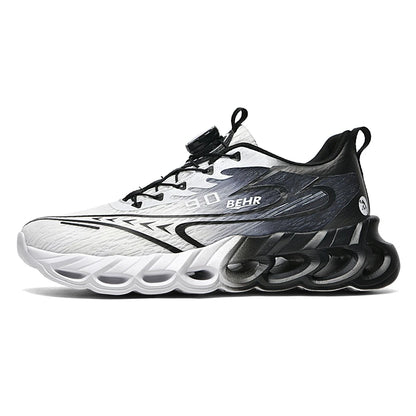 Sneakers unisex leggere con suola morbida e ammortizzante, scarpe da corsa professionali per l’allenamento, nuove scarpe da corsa per l’outdoor con fibbia girevole