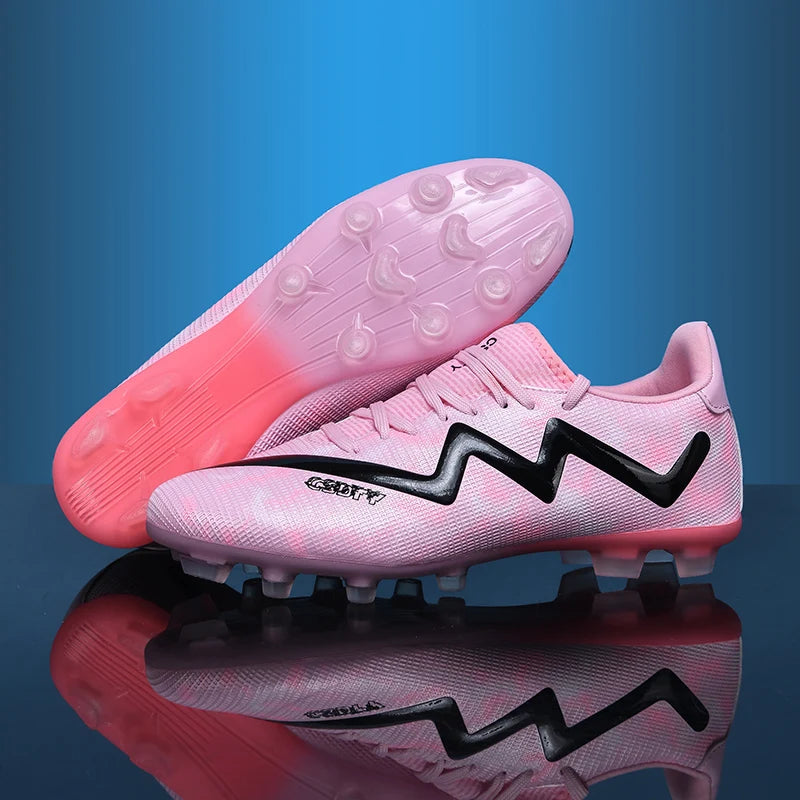 Chaussures de football pour hommes, antidérapantes, résistantes à l'usure, pour entraînement sur gazon, chaussures de football pour jeunes, chaussures de football légères pour homme