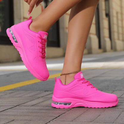 2026 New Summer Trendy Womens Sports Shoes Lightweight and Flexible Shock-absorbing Running Shoes Daily Outdoor Walking Shoes
