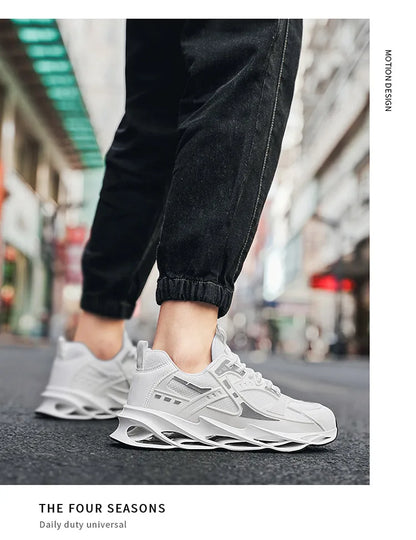 Men's Casual Sneakers, Luxury Trainer Shoes, Breathable Race Running Shoes, Fashion Loafers for Men.Shoes