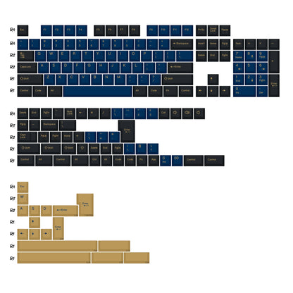 KBDiy GMK MarrsGreen Tastenkappen Retro PBT ISO Double-Shot Cherry-Profil Tastenkappen für MX-Switches Mechanische Gaming-Tastatur-Tastenkappen