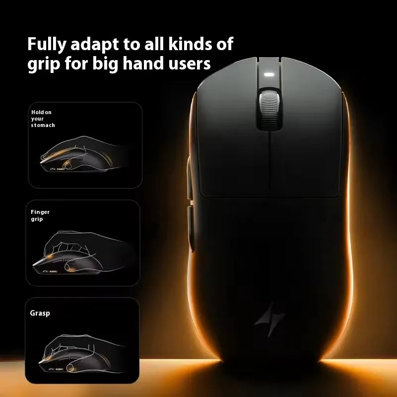 ATK Dragonfly A9 SE Plus Pro Max Ultra Wireless Gaming Mouse NearLink Ultra-lightweight Tri-mode Dual 8K Ergonomic E-sports Mouse
