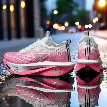 Running Shoes Speciality Carbon Board Marathon Men Sports Breathable Lightweight Women's Comfortable Athletic Nonskid Sneakers