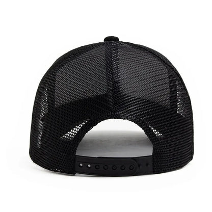 2025 Unisex 5 panel Mesh Suede Trucker Hat Custom Print Logo Men Baseball Cap Spring Summer Breathable Sports Hats Women gorros