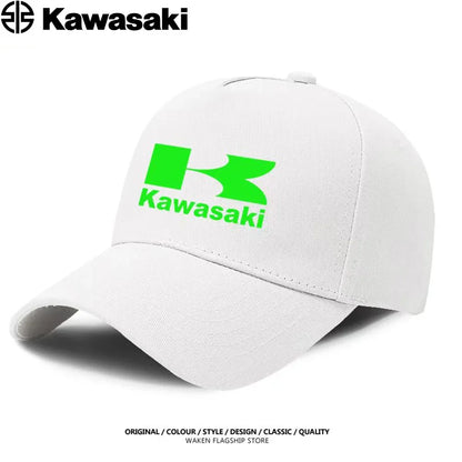 Kawasaki's best-selling duck bill hats, sun hats, competition caps, men's and women's extreme sports fighting baseball caps are