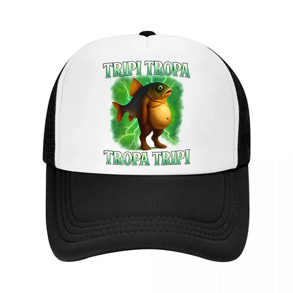 Italian Brainrot Kids Baseball Cap Boy Casual Hat Children Sports Sun Hats Tung Sahur Tralalers Shark Adjustable Bonnet Men Gift