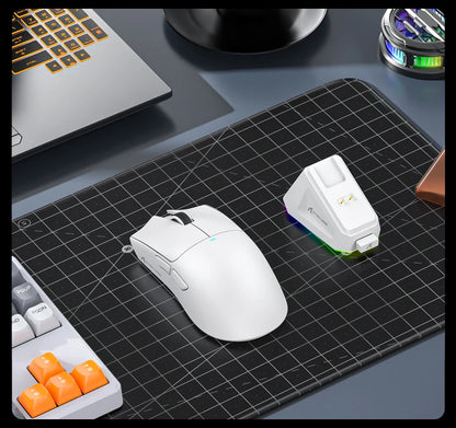 Attack Shark X11&R1 Tri Mode Bluetooth Wireless Mouse With Charger Base RGB Ergonomics Mice Lightweight PC Gamer Accessories