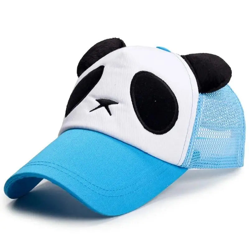 Summer Cute Panda Baseball Caps For Men Women Cotton Hip Hop Snapback Hats Sun Protection Boys Girls Outdoor Gorras Dropshipping