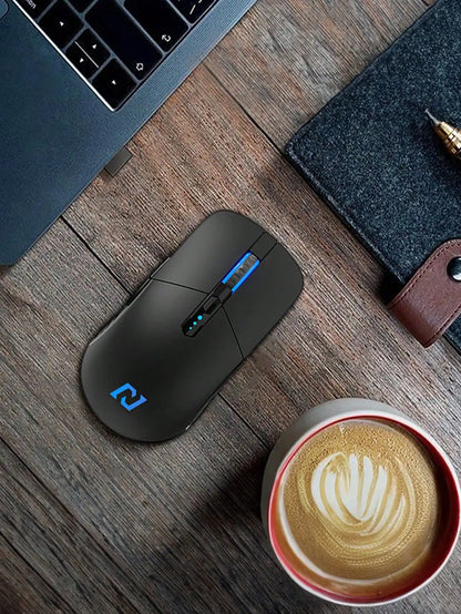 Wireless Mouse, 6 Keys, Silent Office Wireless Mouse, E-Sports Games Non-Slip Wireless Mouse