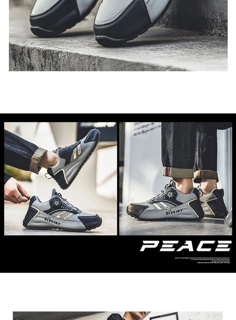 Pánské nové nízké ležérní tenisky v korejském stylu – univerzální „dad shoes“ s měkkou podrážkou, pohodlné a lehké boty na platformě pro každodenní nošení