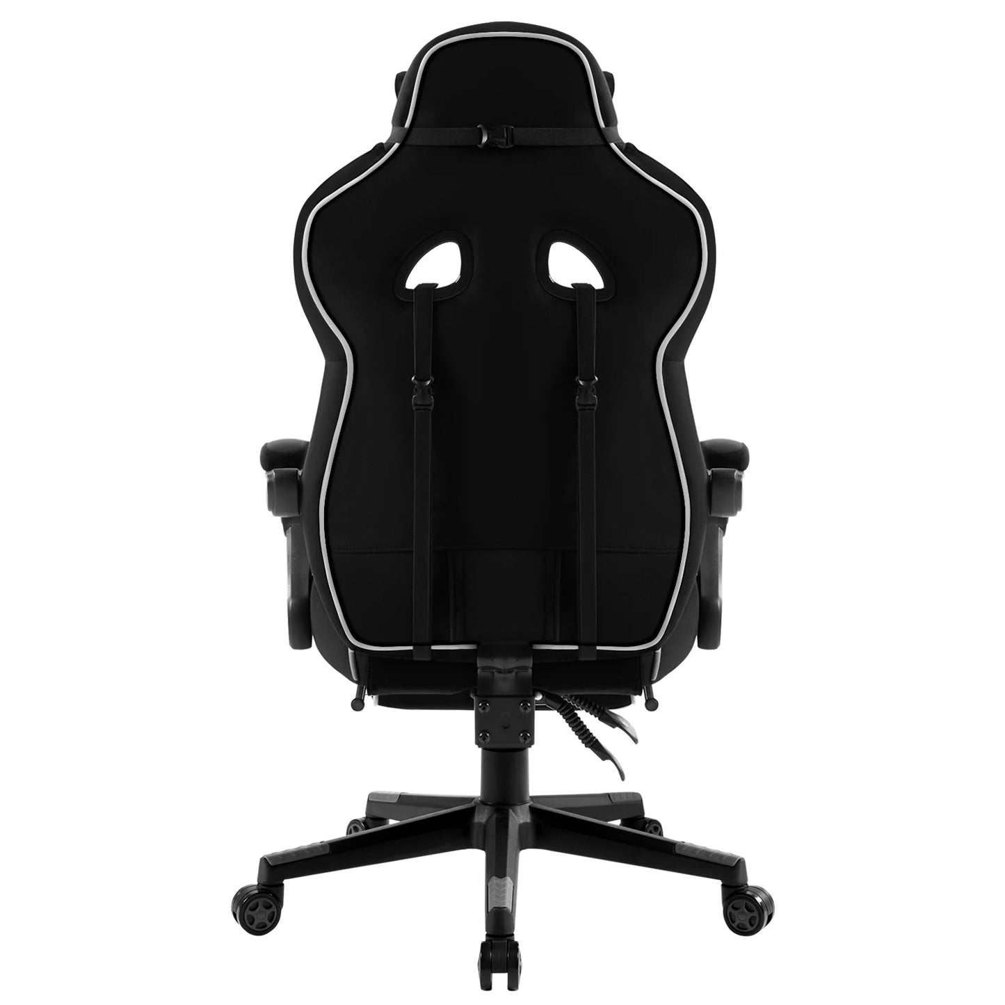 WOLTU Swivel Gaming Racing Chair Desk Office Computer Chair Sports Seat with Headrest Lumbar Cushion Footrest Gamer Chair