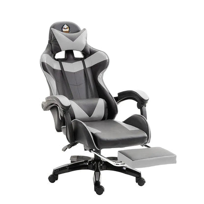 Gaming Chair Gaming Armchair Height Adjustable Office Chair with Adjustable Reclining Function with Cat Ears and Pillows