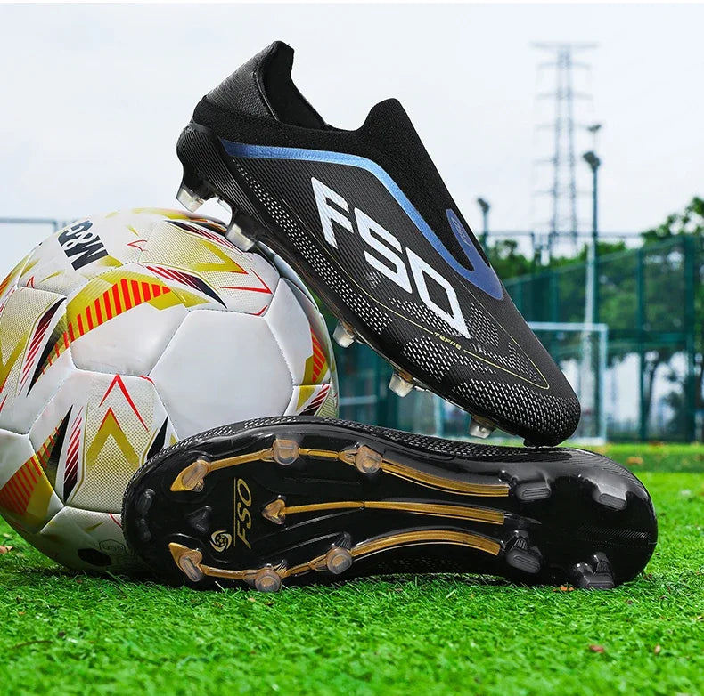 New Men Football Boots High-quality Soccer Shoes Sneakers Match Indoor Non-Slip Grass Cleats High-top Futsal Hot-selling Outdoor