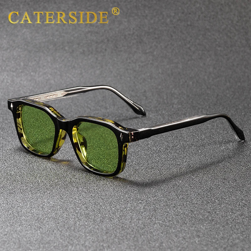 CATERSIDE Fashion Simple Men Sunglasses High Quality Brand Design Sun Glasses Women Outdoor Party Vacation Travel Eyeglasses