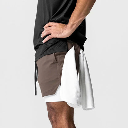2025 Dragon Ball Majin Buu Anime Men Shorts Streetwear Summer Workout Pants Sportswear Fitness Double-layer Quick Dry Beach Pant