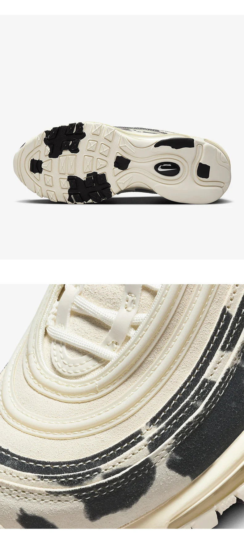 Nike Authentic Air Max 97 Men's Women's Air Cushion Breathable Sports Running Shoes FN7173-133