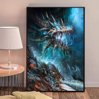 World of Warcraft-spilplakat – udskrifter og plakater i god kvalitet – plakat i HD-kvalitet – vægkunst – maleri – studie – boligindretning
