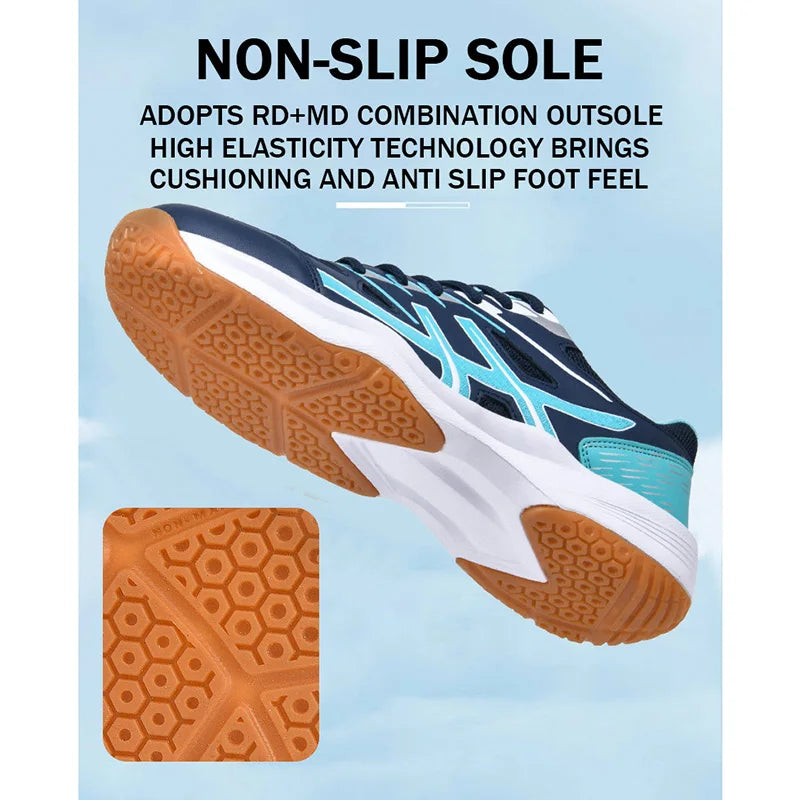 TaoBo New High Quality Men Badminton Shoes Size 36-45 Tennis Shoes Outdoor Sports Pro Handball Sneakers Men and Women