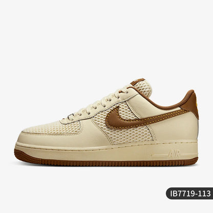 Αυθεντικά ανδρικά αθλητικά παπούτσια Nike Air Force 1 Classic Sport Mesh IB7719-113