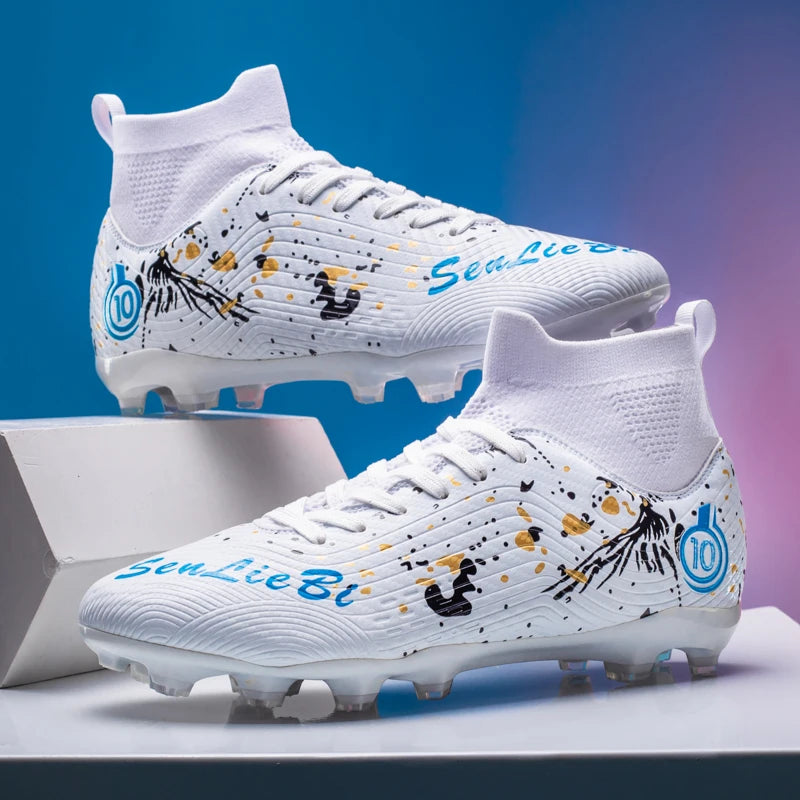 Botas de fútbol de alta calidad para hombre, zapatillas de fútbol para niños y adolescentes, botas de fútbol para niños, zapatillas deportivas unisex de fútbol