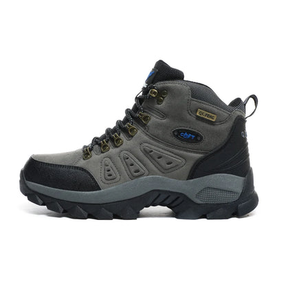 ΠΑΠΟΥΤΣΙΑ PLUS SIZE Unisex High-Top Adventure Sneakers Ανθεκτικά με καλή πρόσφυση, αντιολισθητικά, με κορδόνια, άνετα, ιδανικά για πεζοπορία στην ύπαιθρο, ανδρικά υποδήματα