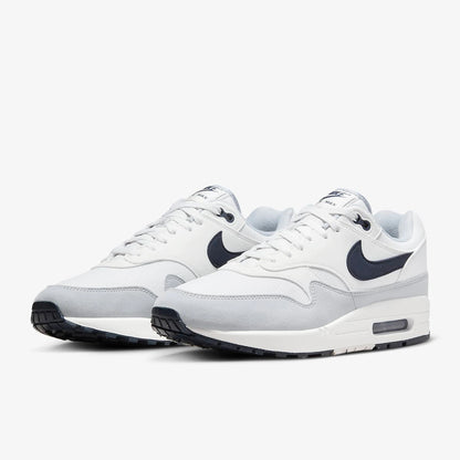 Nike Air Max 1 genuíno para homem, sapatilha desportiva retro de cano baixo com amortecimento Air FD9082-002