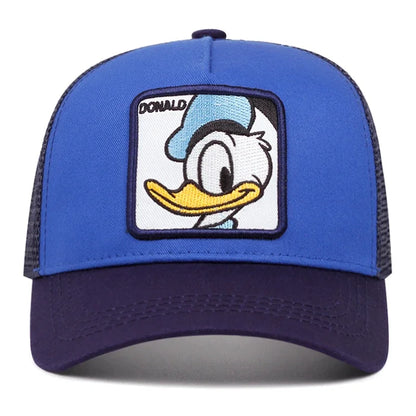 High Quality Brand Anime Cartoon Snapback Cotton Baseball Cap Men Women Hip Hop Dad Mesh Hat Trucker Hat Dropshipping