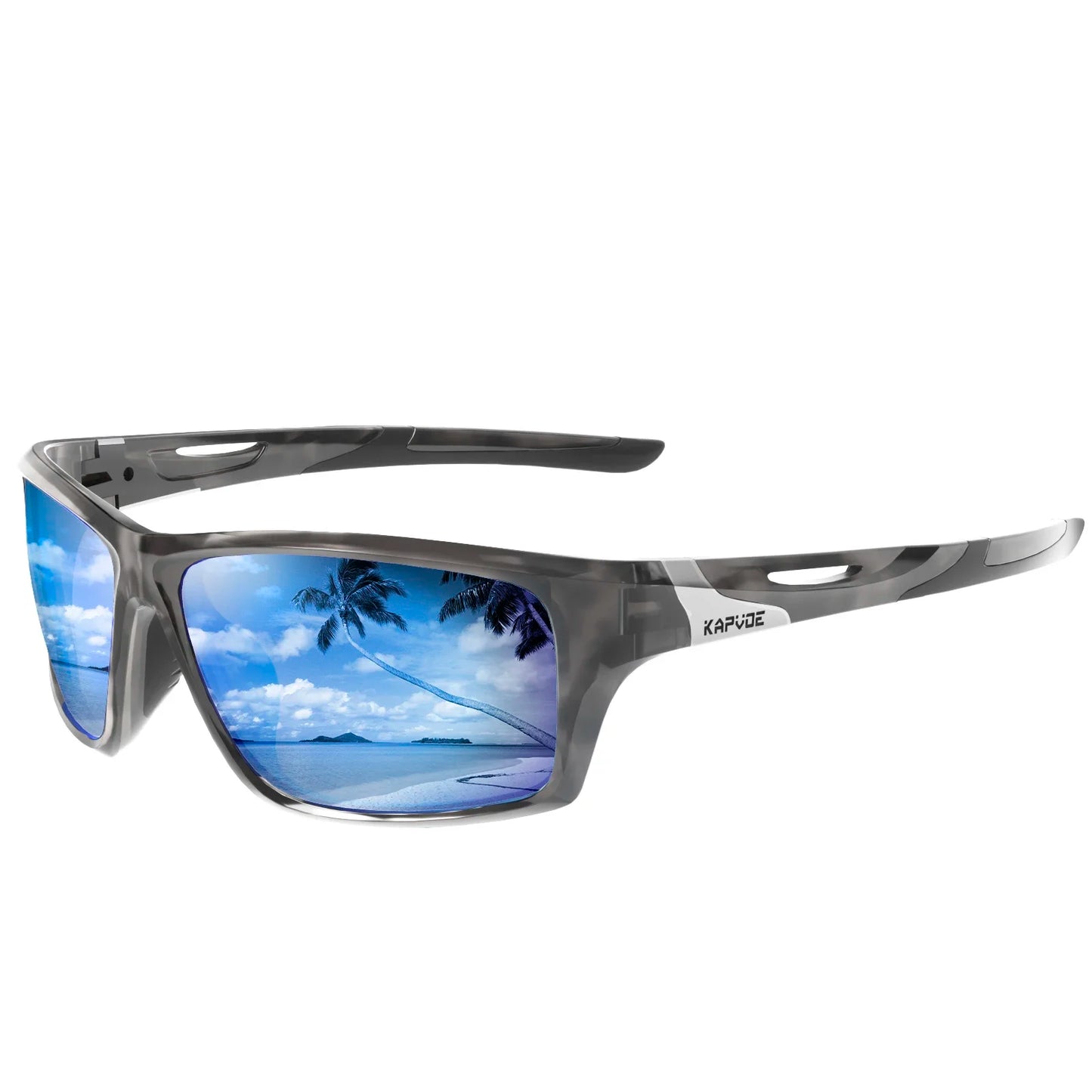Kapvoe Polarized Fishing Sunglasses Cycling Man Women UV400 Cycling Glasses Sports Goggles Bike Eyewear MTB Bicycle Glasses