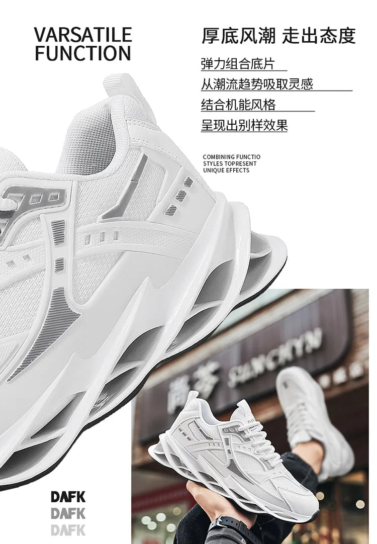 Men's Casual Sneakers, Luxury Trainer Shoes, Breathable Race Running Shoes, Fashion Loafers for Men.Shoes