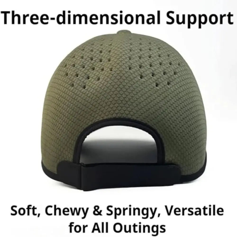 Creative Gift Seamless Baseball Cap Quick Drying Packable Sports Hat Polyester Lightweight Visor Cap
