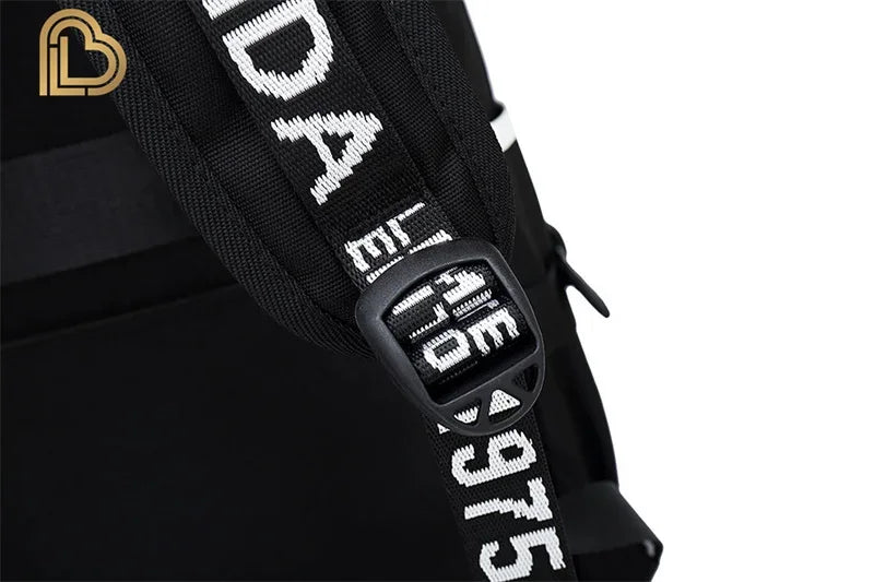 Red Jade F-Fortnited Battle Royale Backpack with USB Charging Anime Figures Study Stationery Compartment for Students Mochila