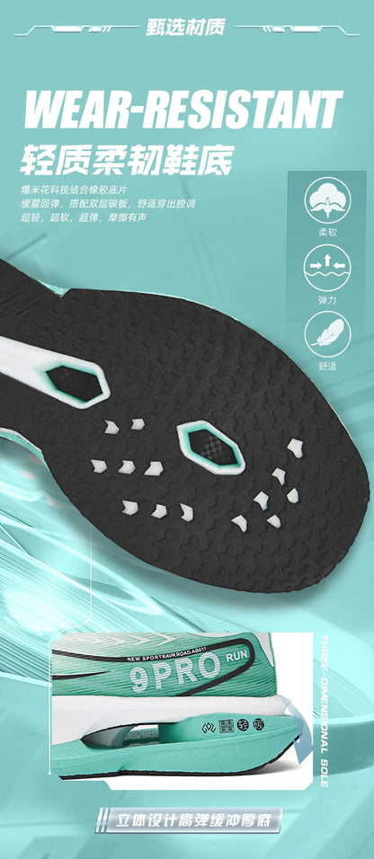 Baskets de marathon respirantes pour hommes - Chaussures de basket-ball tendance - Chaussures de marche pour homme - Baskets décontractées pour femme - Légères