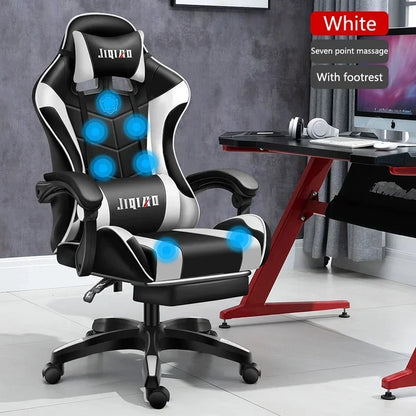 High quality gaming chair RGB light office chair gamer computer Ergonomic swivel chair Massage Recliner New gamer chairs