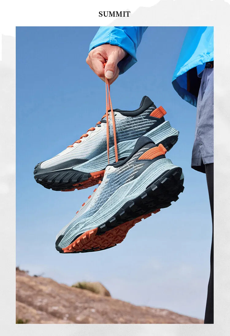 361 Degrees WUXIA 2.0 Lightweight Soft Airy Rebound Cushioning Non-Slip Outdoor Hiking Versatile Sneaker Male 672542201