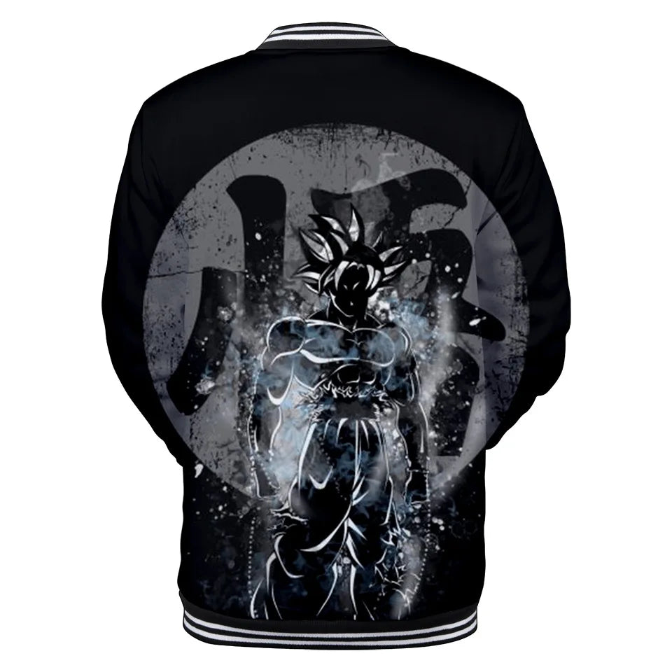Dragon Ball Streetwear – baseballová uniforma pro muže a ženy, Son Goku, kostýmy pro dospělé, bundy, jarní a podzimní kabáty, svetry, mikiny, dárky