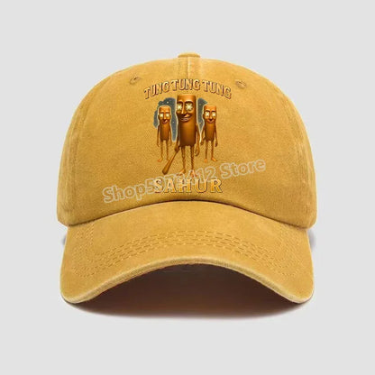 Italian Brainrot Women Men Hats Children's Baseball Cap Accessories Cap Boy Girl Caps Adjustable Men Trucker Sunhat Kids Gift