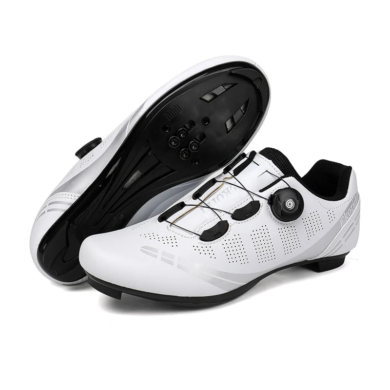 Unisex Cycling Shoes Speed Competitive Cycling Shoes SPD Road Bike Lock Shoes Breathable MTB Mountain Off-Road Cycling Shoes