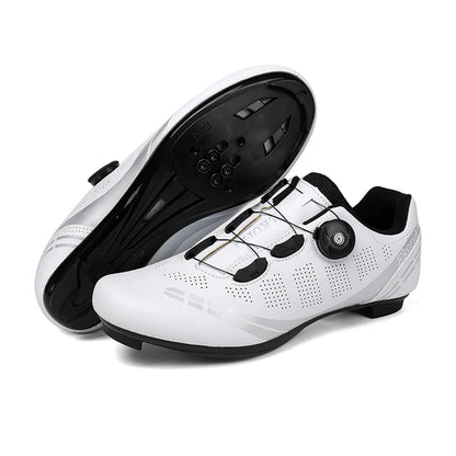 Unisex Cycling Shoes Speed Competitive Cycling Shoes SPD Road Bike Lock Shoes Breathable MTB Mountain Off-Road Cycling Shoes