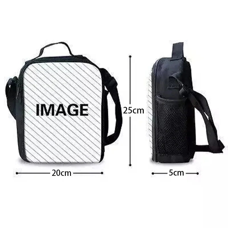 Beliebte Fortnite-Kinder-Isoliertasche mit großem Fassungsvermögen für Jungen und Mädchen, wiederverwendbare Thermo-Kühltasche für Schüler und Outdoor-Lunchbox