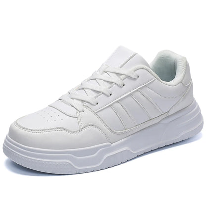 Baskets en cuir pour hommes, chaussures de sport décontractées, plates, de Skateboard, grande taille 50 51 52, offre spéciale pour livraison directe