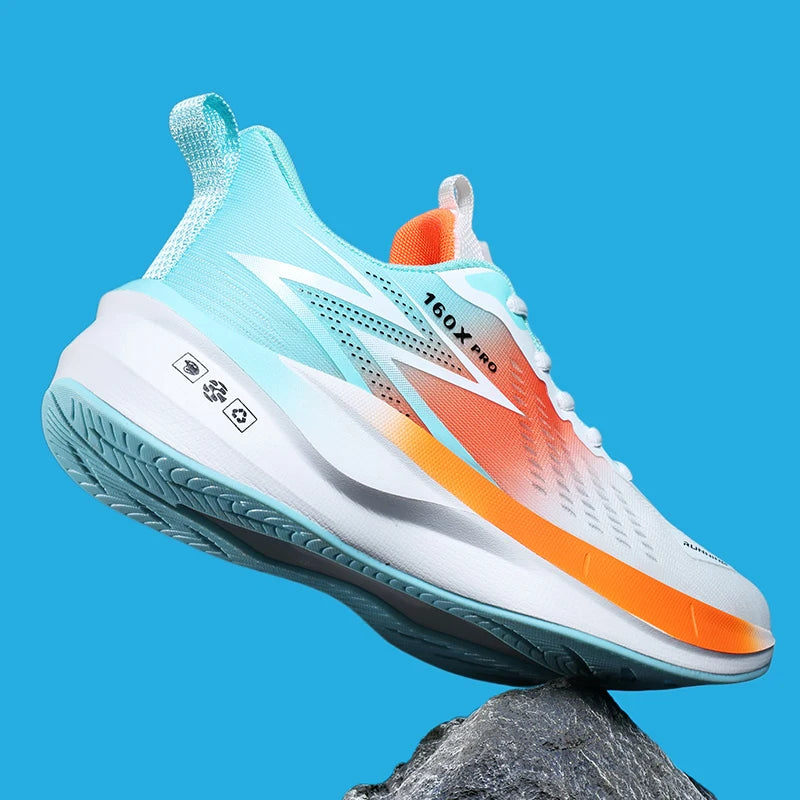 Løbesko – Specialiseret til maraton – Herre – Sport – Åndbar – Letvægts – Carbon-sål – Dame – Komfortabel – Atletisk – Skridsikker – Sneakers