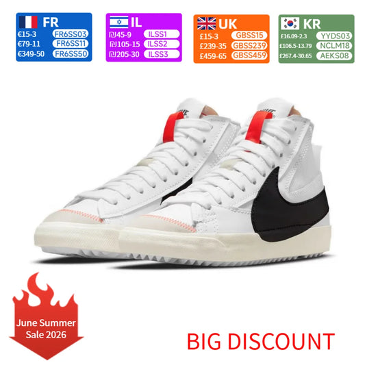 Nike Blazer Унисекс маратонки Класически ретро дизайн Издръжливи и удобни за ежедневно носене DD3111-100