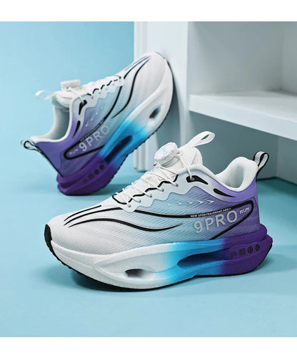 New Men's and Women's Running Shoes Breathable Racing Sports Shoes Carbon Cushion Lightweight Men's Jogging Training Shoes